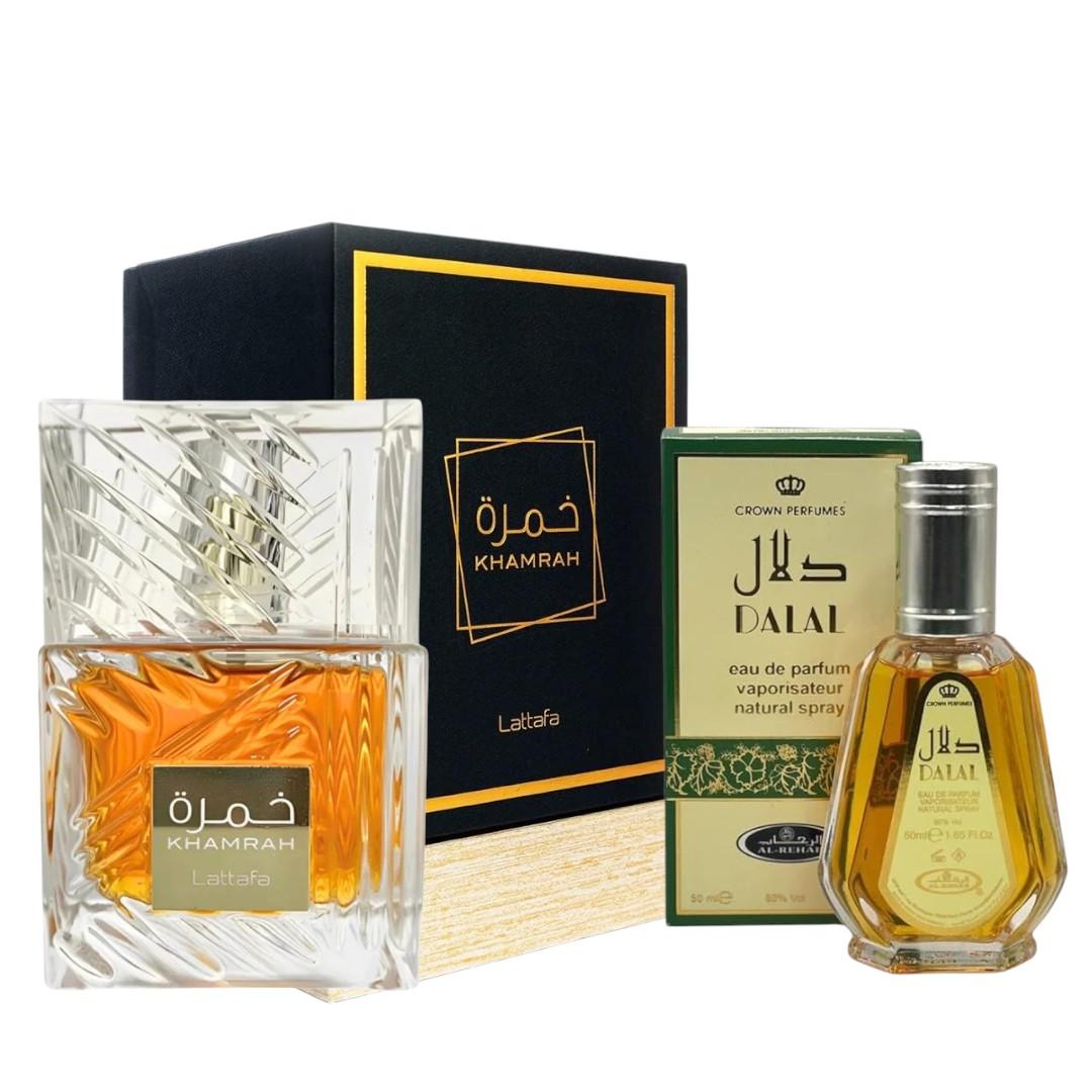 Khamrah and Dalal perfume