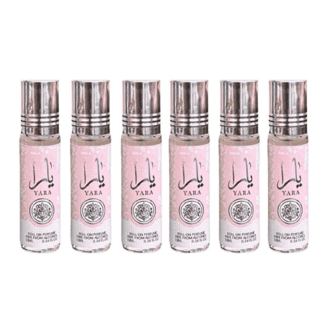 YARA Roll On Perfume (PACK OF 6)