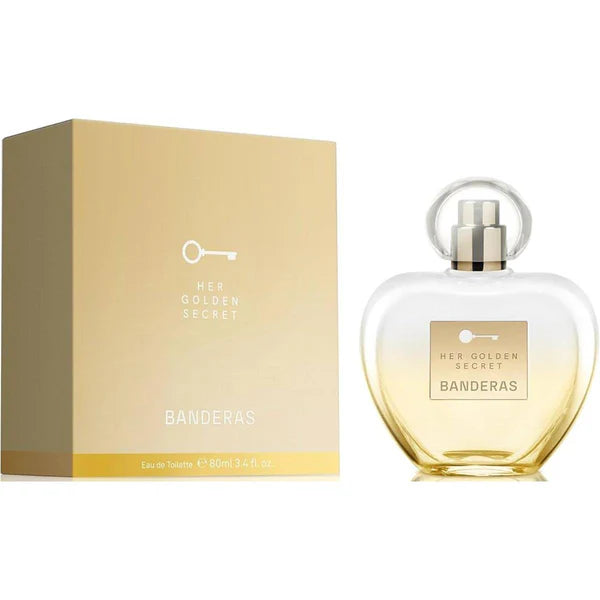 Her Golden Secret by Antonio Banderas for Women EDT 2.7 oz.