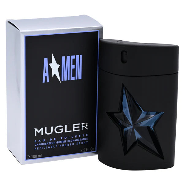 ANGEL AMEN (Refillable Rubber Spray) by Thierry Mugler for men 3.3 / 3.4 oz edt