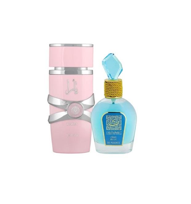 Yara EDP and Musk So Poudree perfume