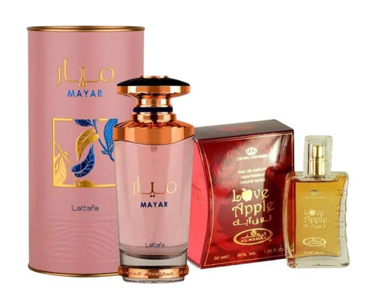 Pack of Mayar and Love Apple Perfume