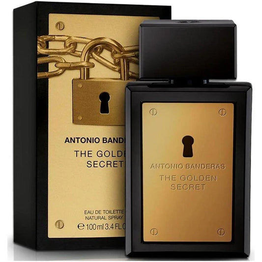 The Golden Secret by Antonio Banderas for Men EDT 3.3 / 3.4 oz.