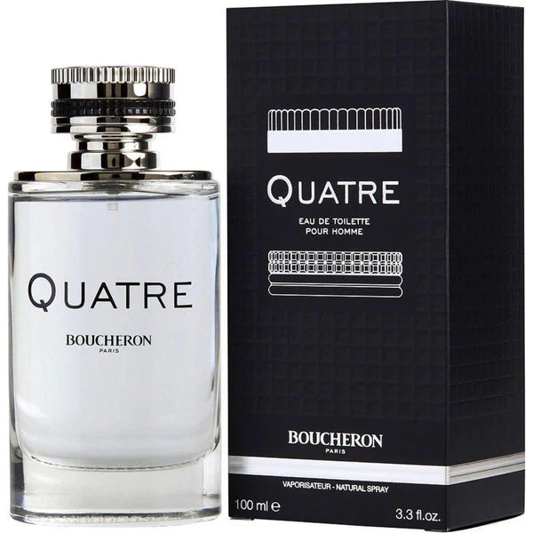 QUATRE by Boucheron cologne for men EDT 3.3 / 3.4 oz