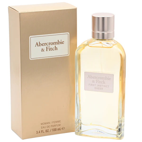 First Instinct Sheer by Abercrombie & Fitch for Women EDP 3.4 oz.