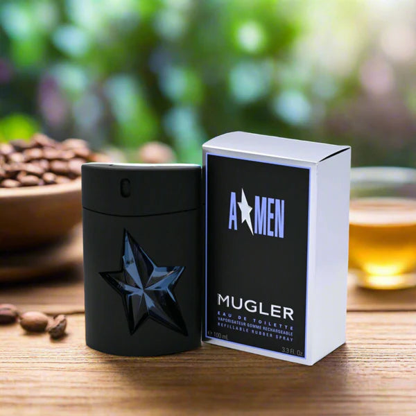 ANGEL AMEN (Refillable Rubber Spray) by Thierry Mugler for men 3.3 / 3.4 oz edt