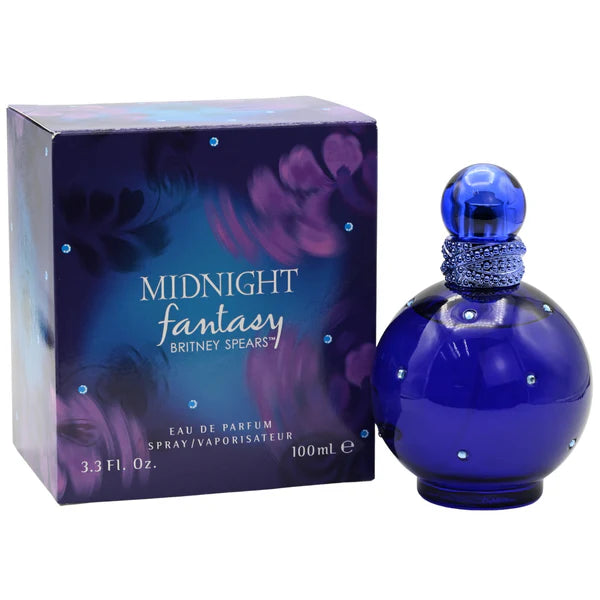 MIDNIGHT FANTASY by Britney Spears for Women – 3.4 oz Eau de Parfume.