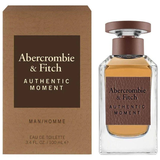 Authentic Moment by Abercrombie & Fitch for Men EDT 3.3 / 3.4 oz.