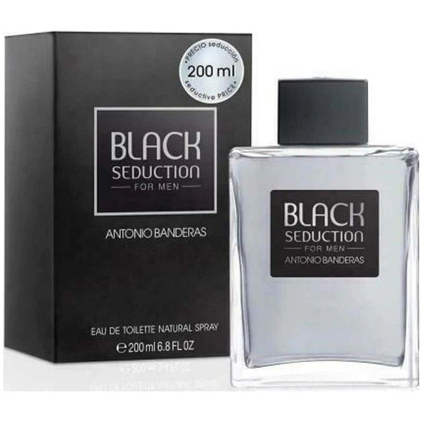 Black Seduction by Antonio Banderas Cologne for Men EDT 6.7 / 6.8 oz.