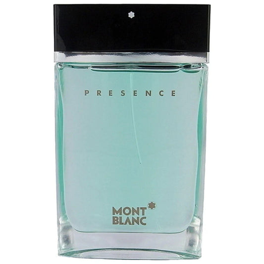 PRESENCE by Mont Blanc 2.5 oz edt Cologne for Men in tester box