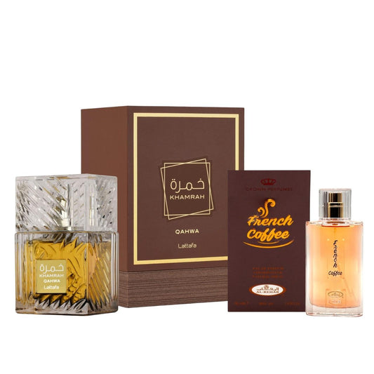Khamrah Qahwa and French coffee perfume